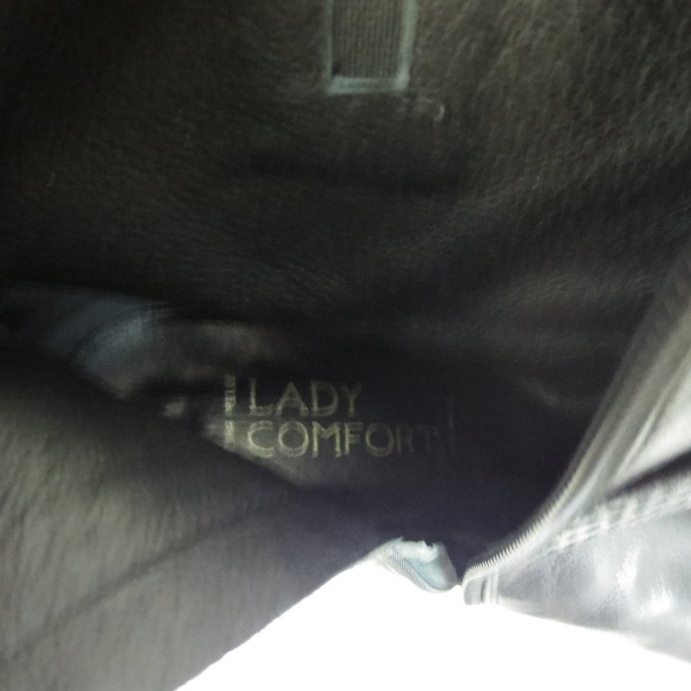 LADY COMFORT BOOTS MADE IN ITALY Black Boots - Picture 4 of 5